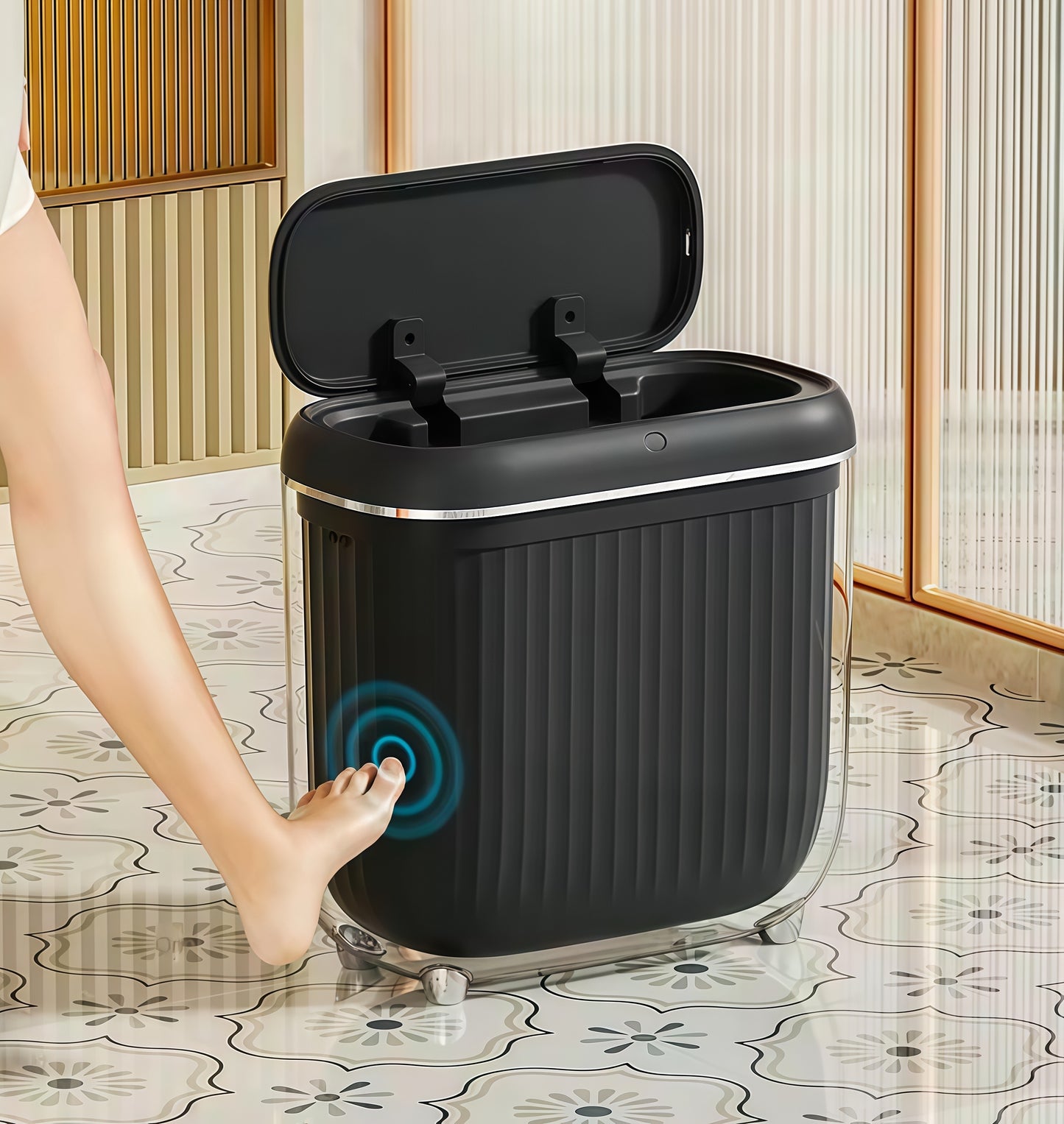 Lixeira Inteligente de sensor