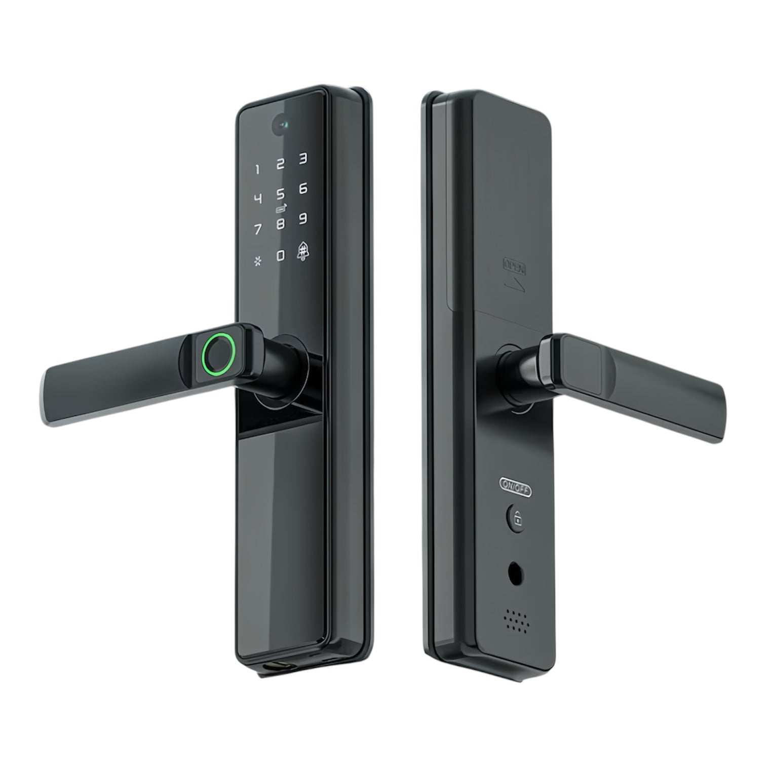 Fechadura Eletrônica Smart Lock Aqua - Com Campainha e Câmera